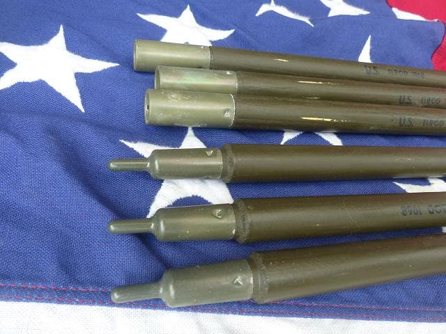 1968” 米軍実物 ナム戦 デッド!　テントポール　6本セット 軍幕 253