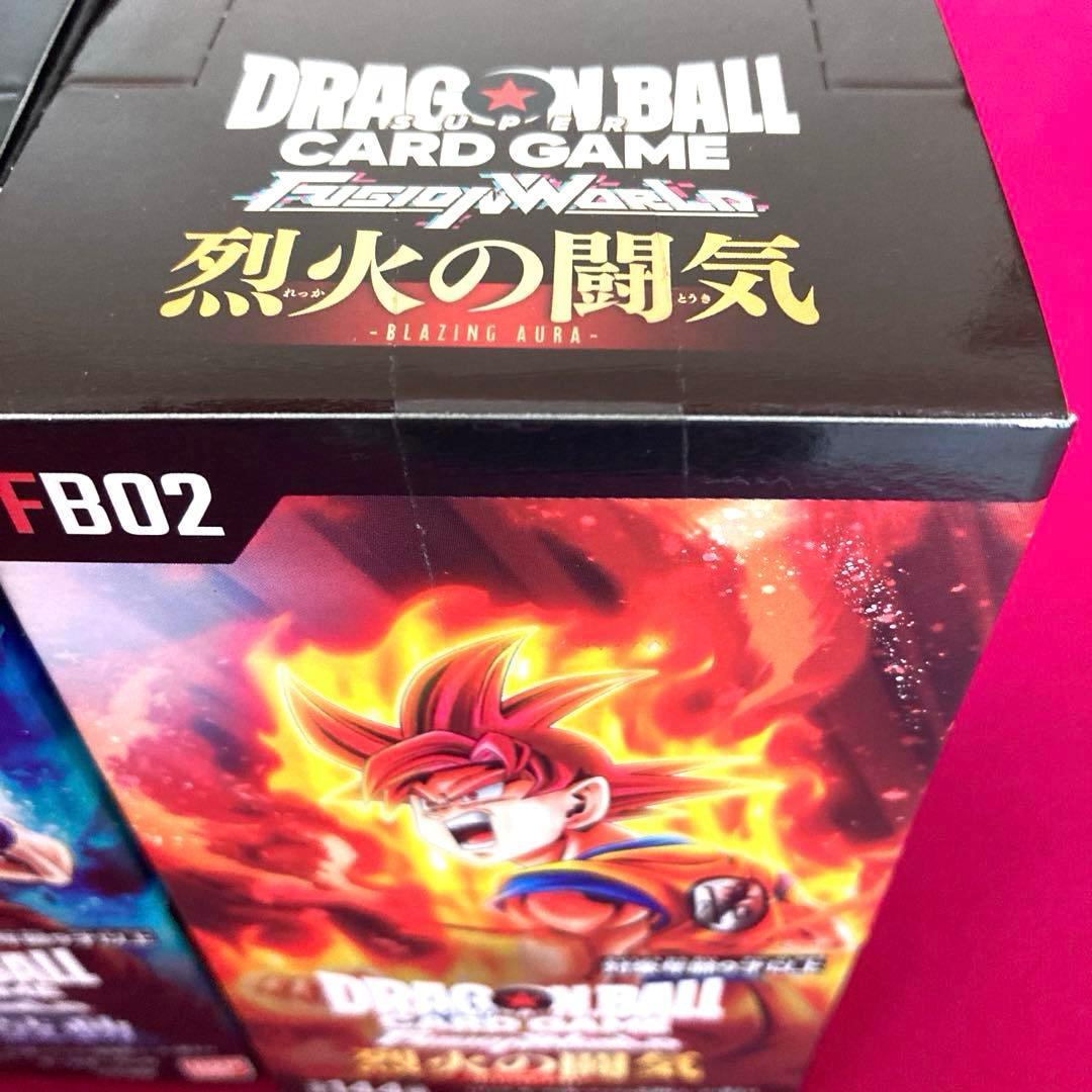 送料込　テープ付き　未開封　フュージョンワールド　覚醒の鼓動　烈火の闘気BOX