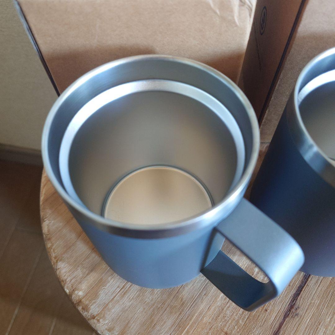限定値下げ●ブルックリンワークスCUP W ステンレス製ダブルマグカップ 2個