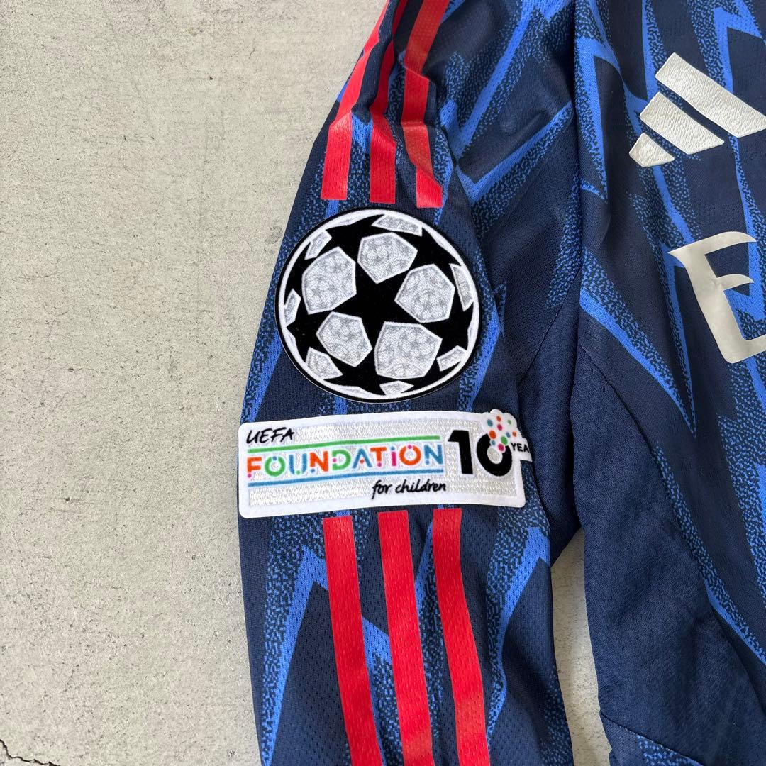 25/26 アーセナル　デクランライス　長袖ユニホーム　CL adidas