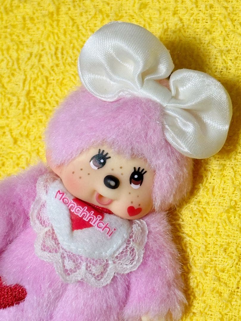 オトナラボ×モンチッチ ピンク リボン付き