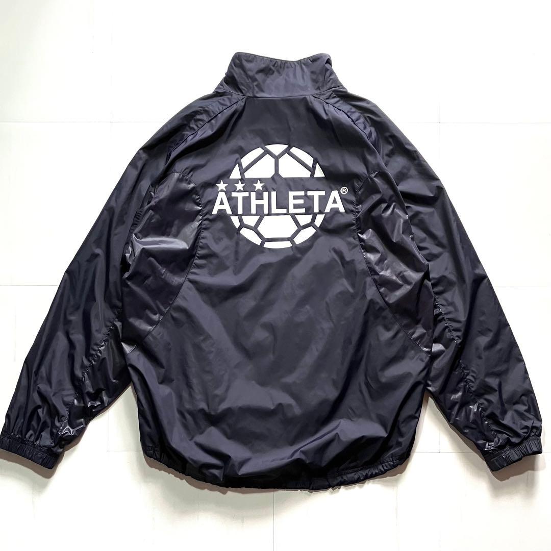 ATHLETA ウインドブレーカーセットアップ　ダークネイビー　L　ピステスーツ
