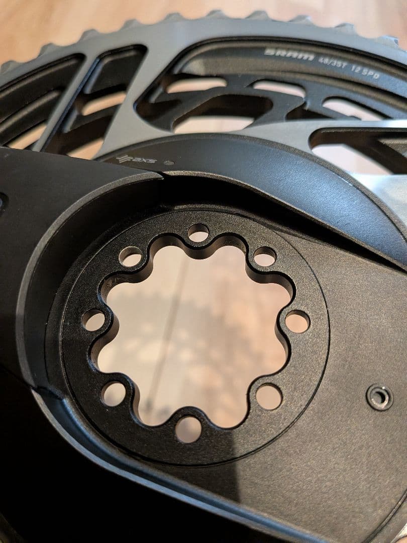 SRAM RED AXS E1 48/35T チェーンリングパワーメーター付き