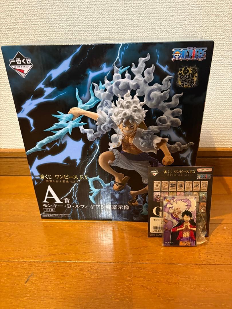 専用！ワンピースEX 悪魔を宿す者達 vol.3 A賞 ルフィ ギア5 おまけ