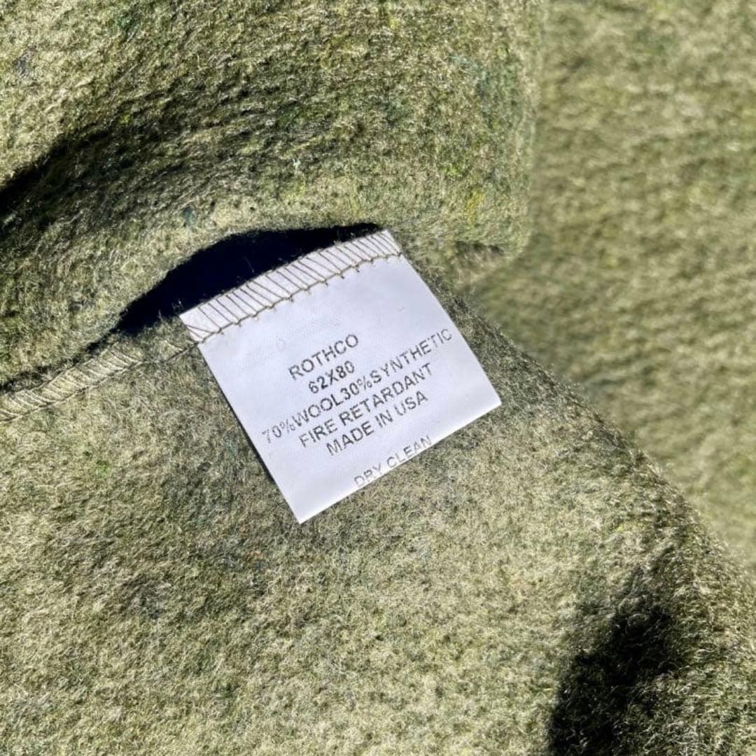 【無住さん専用】未使用 US ROTHCO ウールブランケット ３点セット