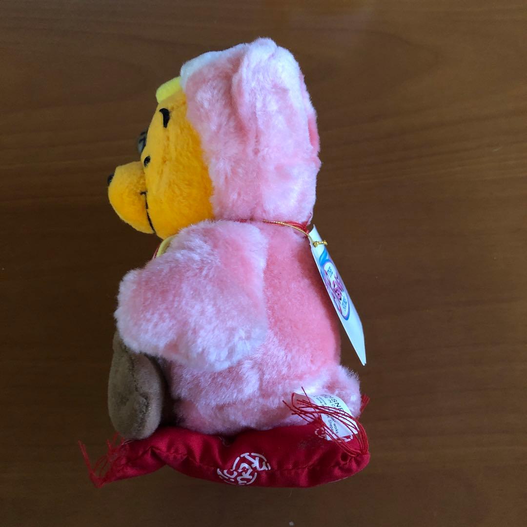ぬいぐるみ、ぬいぐるみキーホルダー　くまのプーさん（フクロウ等）【３個セット】