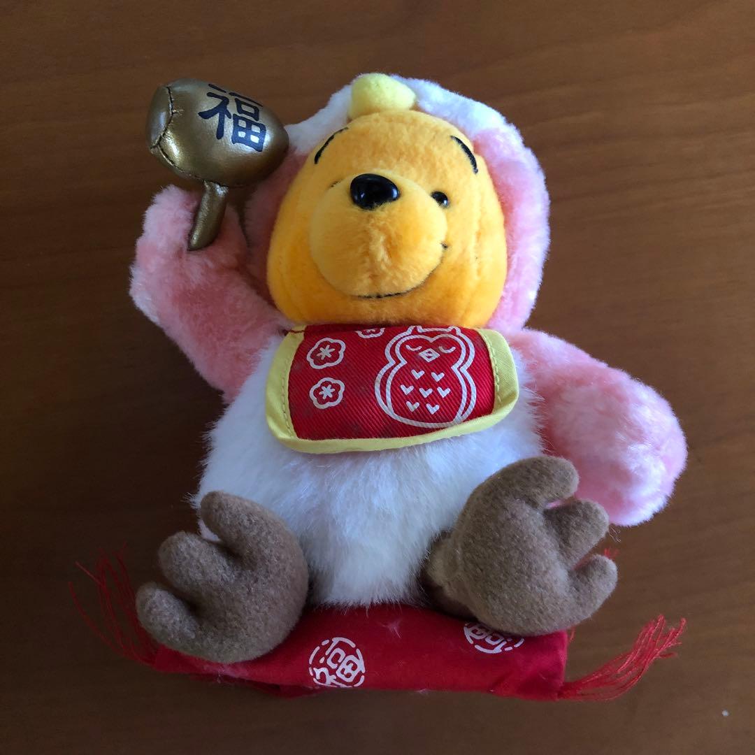 ぬいぐるみ、ぬいぐるみキーホルダー　くまのプーさん（フクロウ等）【３個セット】