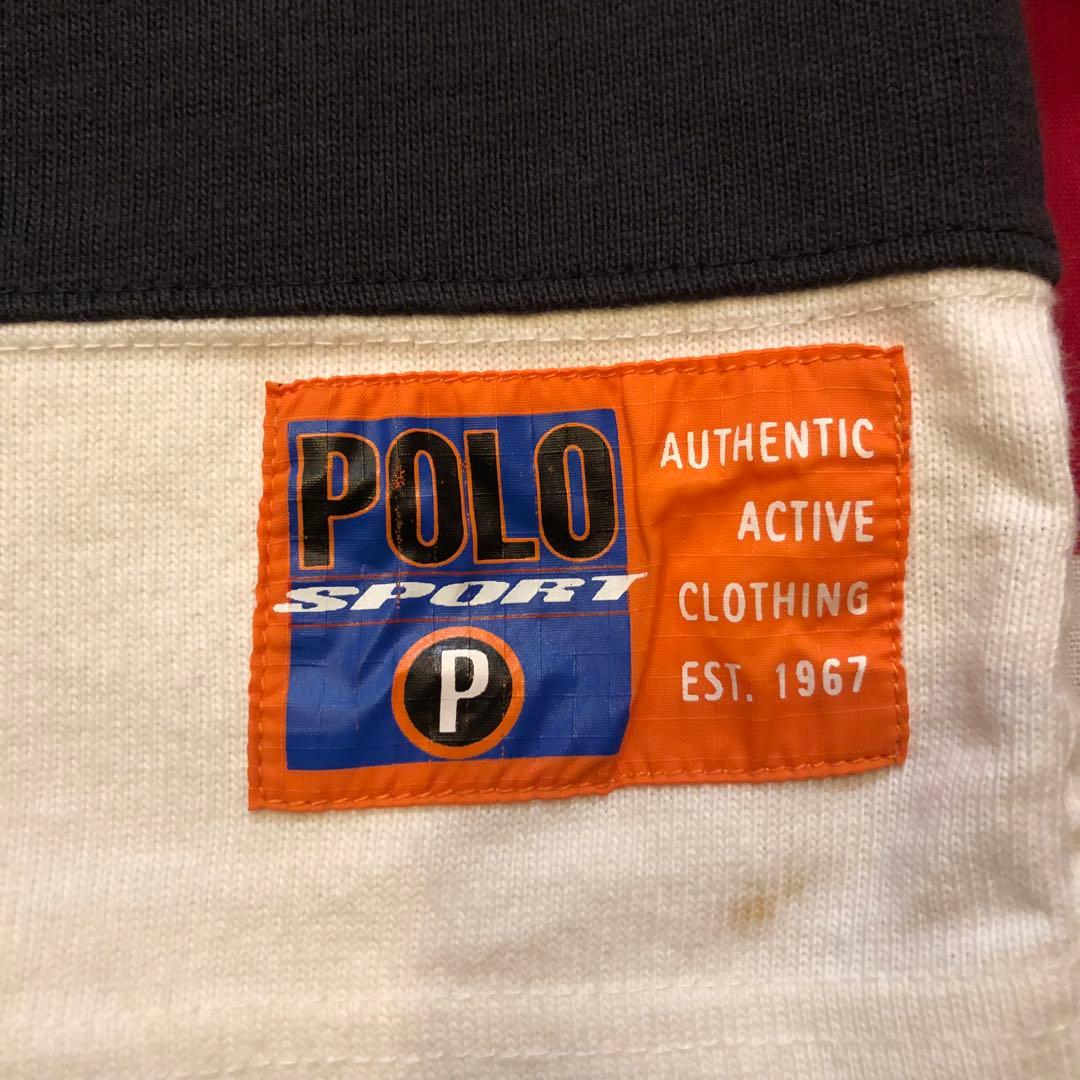 POLO SPORT ラガーシャツ ボーダー柄90s 00s Y2K