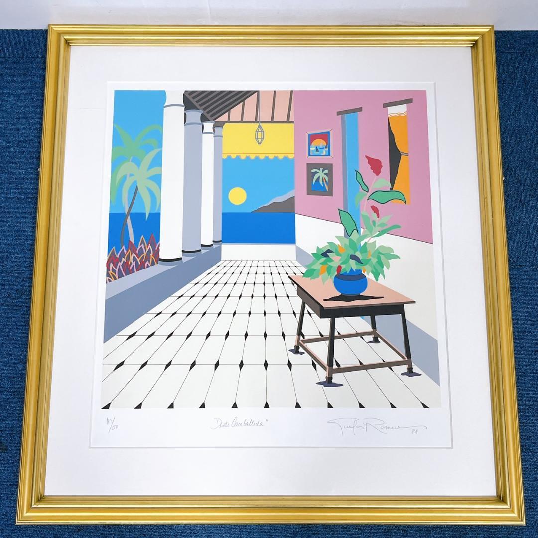 GiselaRomeroDedeCasulallide シルクスクリーン特大絵画