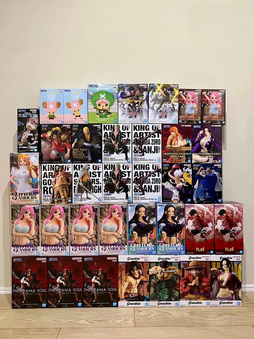 【最新】【新品未開封】ワンピースプライズフィギュア まとめ売り 37個セット