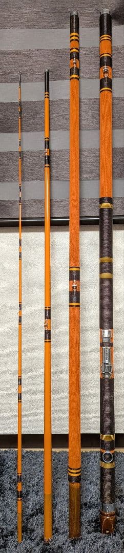 オリムピック4本継ぎ5.4mクエ竿！クエモロコ釣り石鯛釣りに