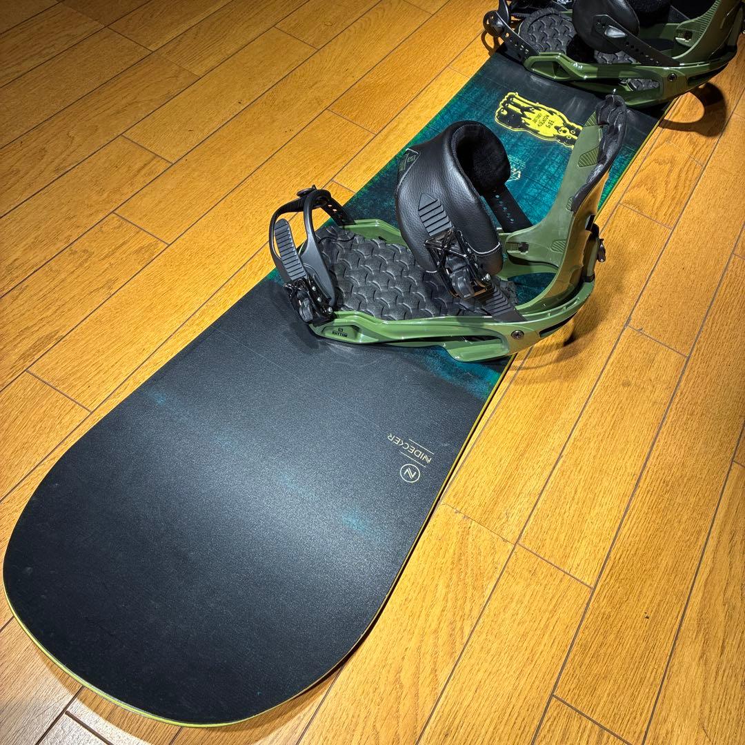 【値下げ】NIDECKER VARVE152バインセット　初中級・グラトリ