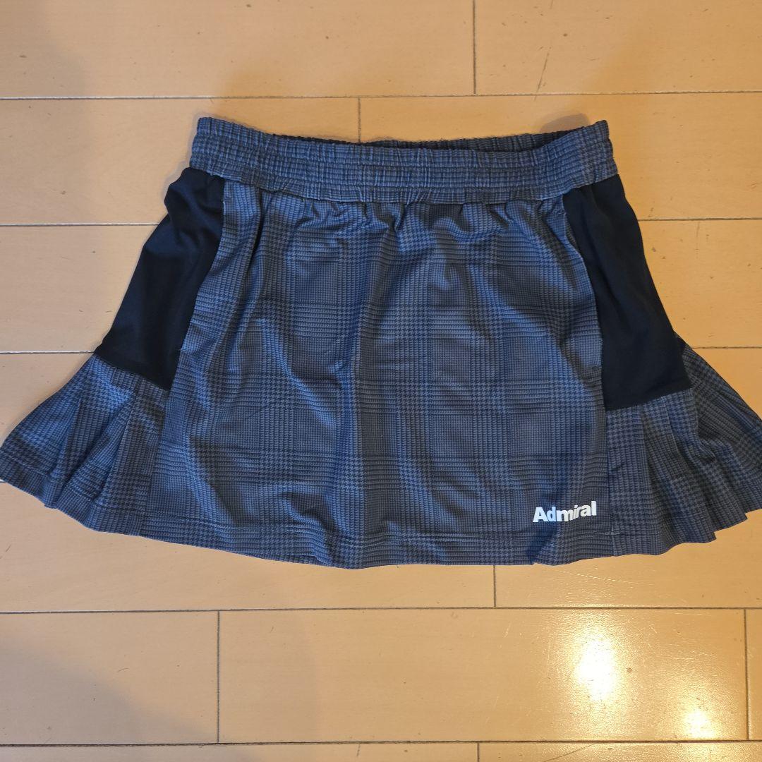 Admiral チェック柄 スカート付きウェア