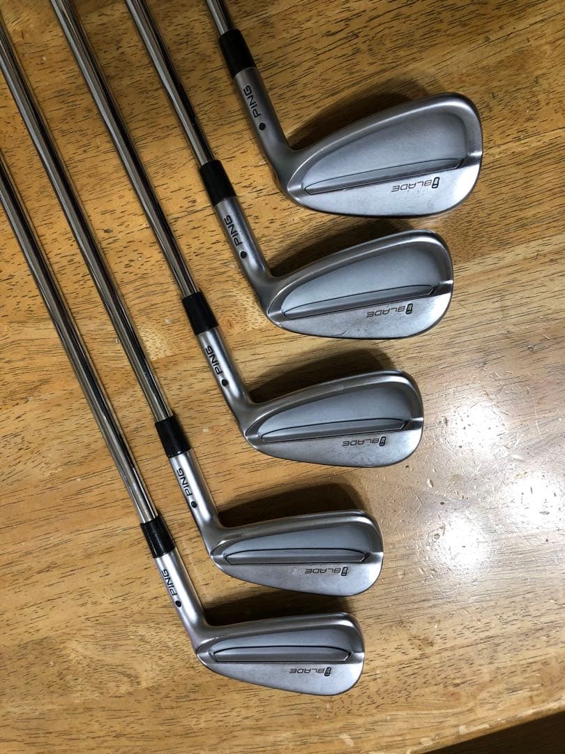 PING i Bladeアイアン6-9、PW 5本 黒 モーダス3 125 S