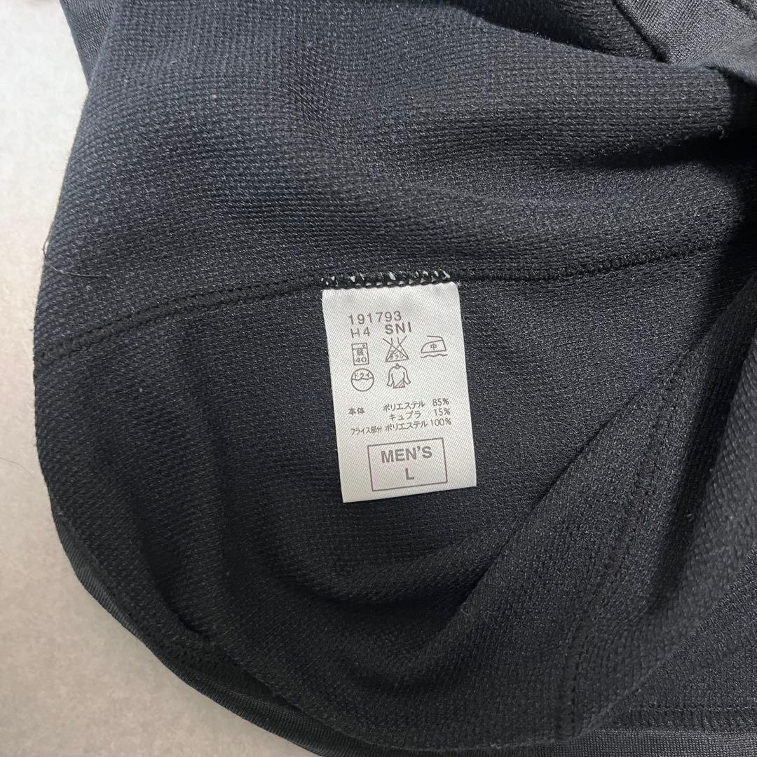 NIKE GOLF モックネック長袖シャツ L ブラック ストレッチ