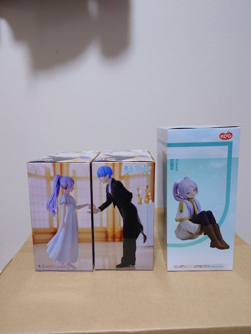 【未開封】葬送のフリーレン フィギュア 3体セット Luminasta