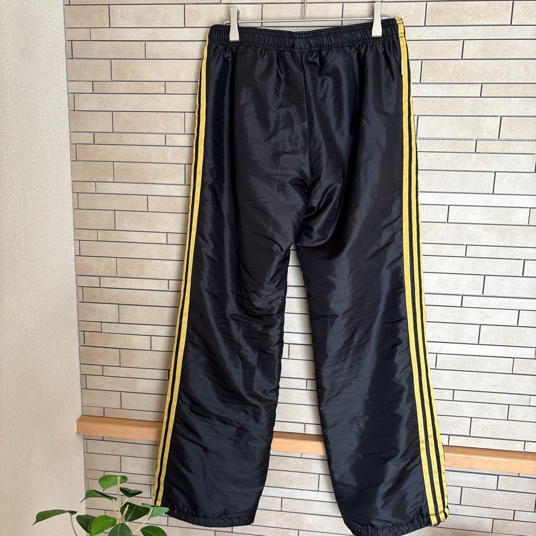 adidas アディダス 黒金 上下セットアップ ジャージ L