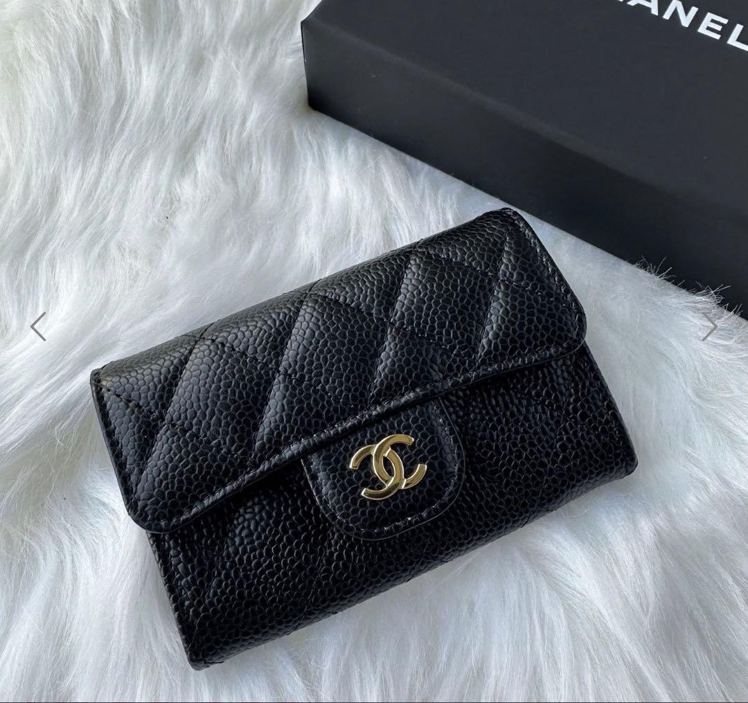 最安値‼️CHANEL レザー カードケース 小銭入れ　ノベルティ