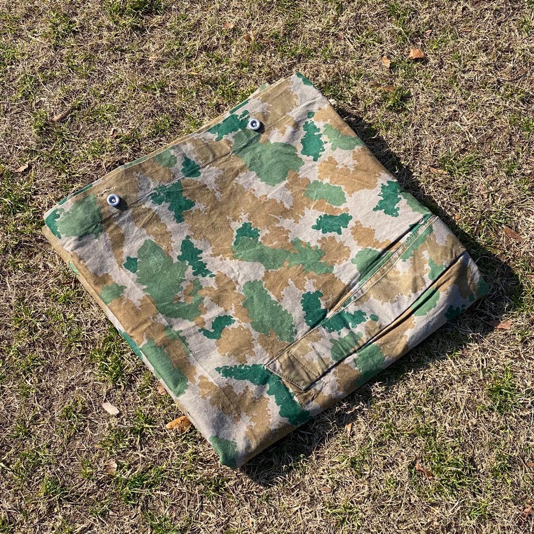 【超レア】東ドイツ軍　軍幕　フローラルカモ　ブルメンターンカモ　１枚