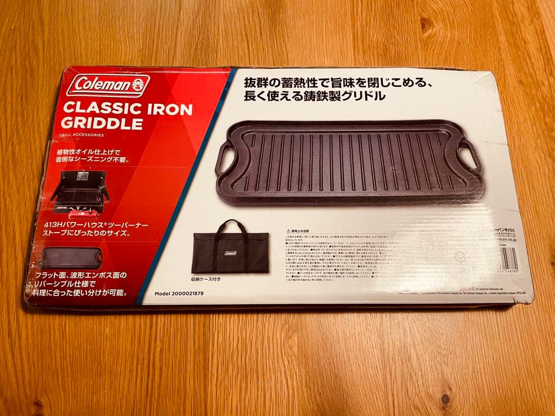 [新品未使用]コールマン クラシックアイアングリドル