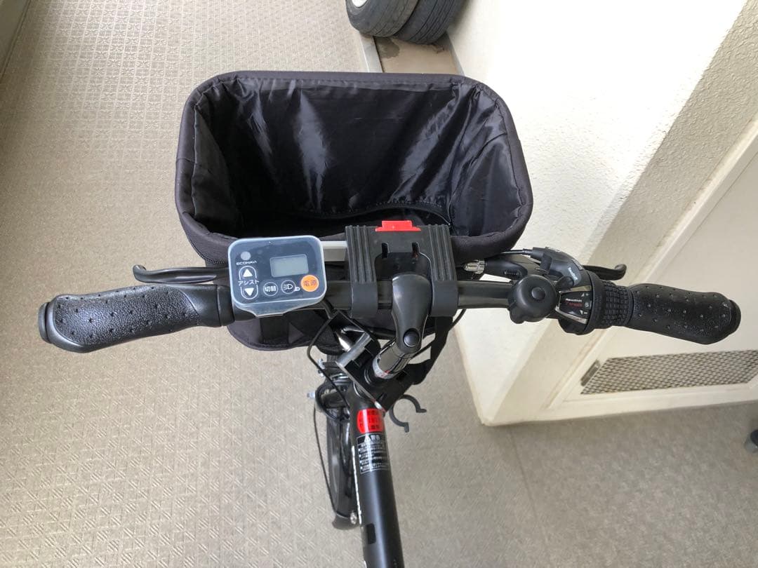 Panasonic オフタイム電動アシスト自転車 超美車　人気のブラック！
