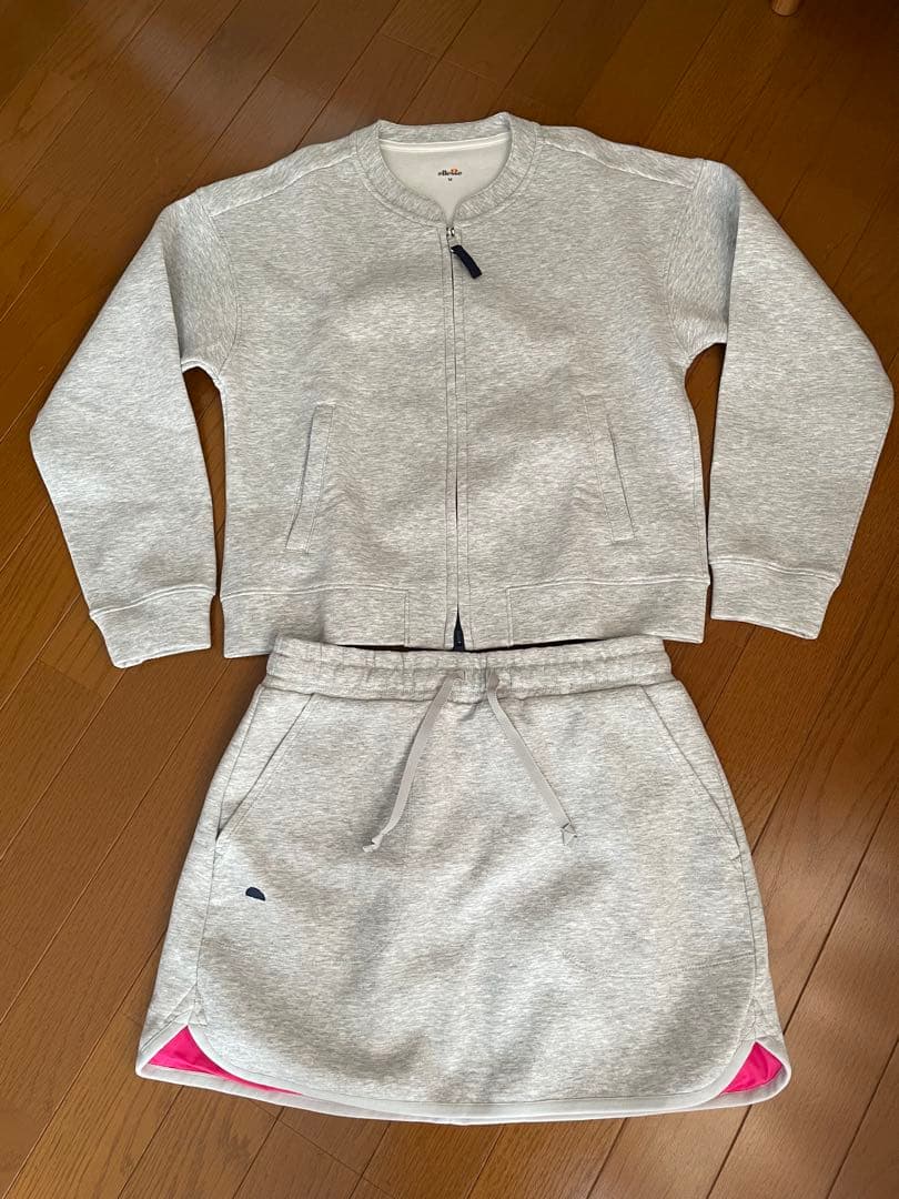 最終SALE‼️エレッセ テニス ジャケット. スコート上下セット