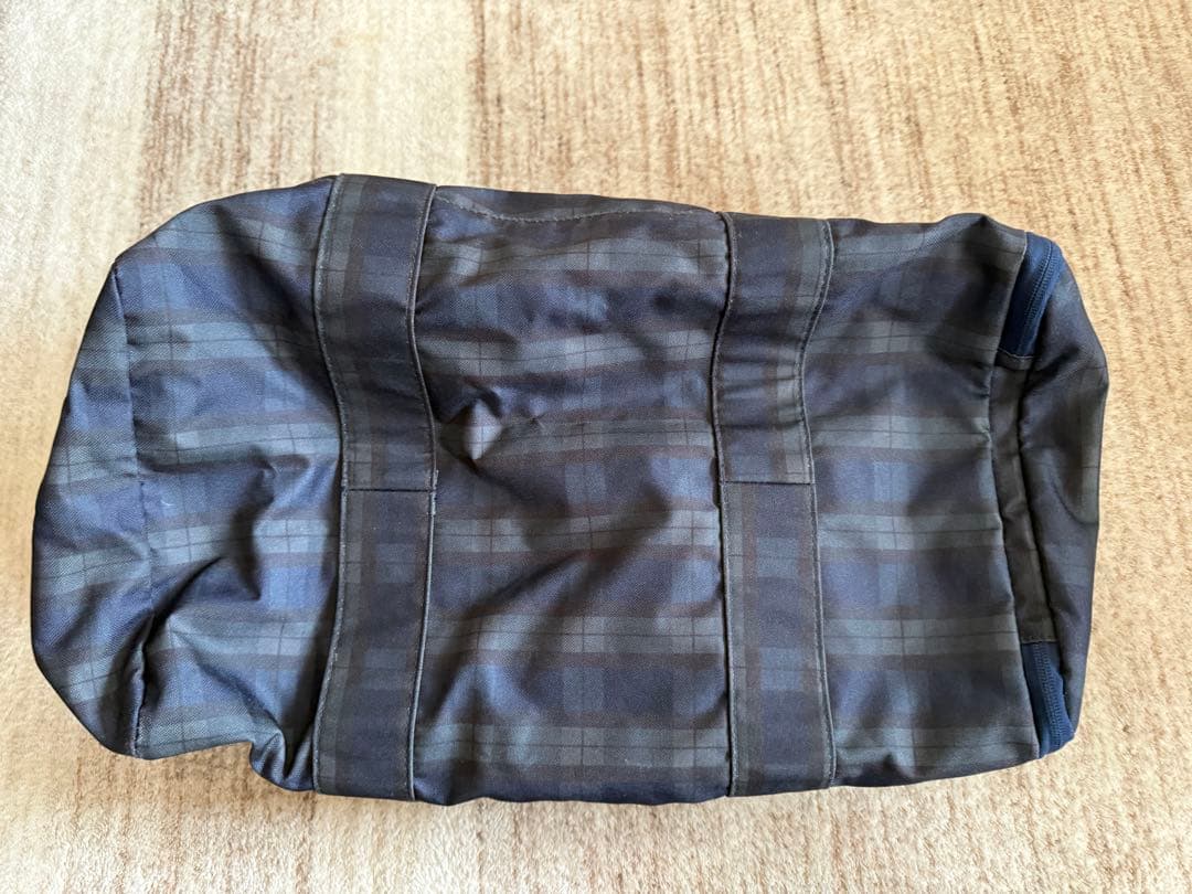 Beams Golf ゴルフバッグ ダークブルー・グリーン　チェック柄