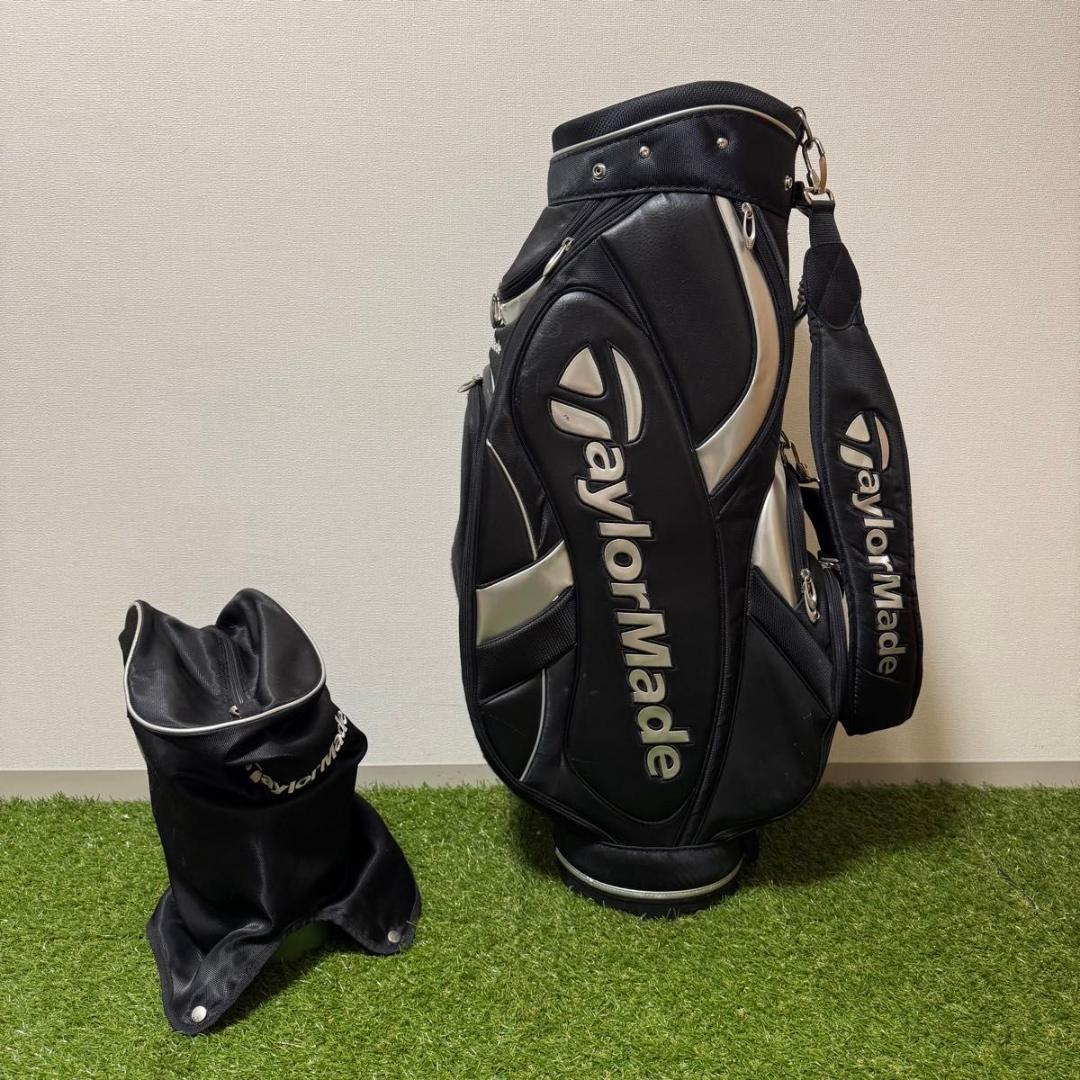 TaylorMade テーラーメイド キャディバッグ ブラック 9型
