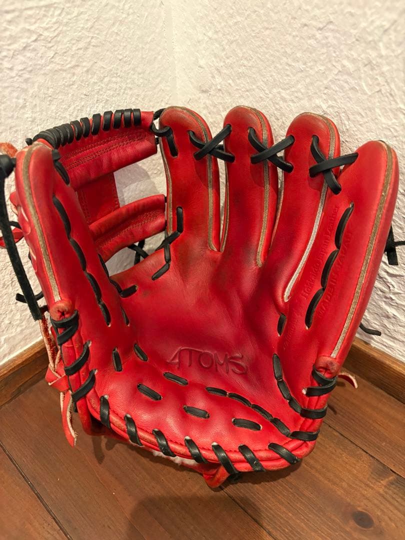 アトムズ　軟式野球グローブ