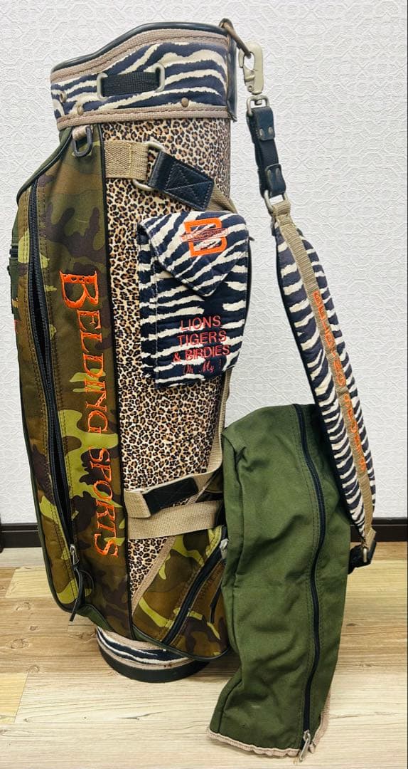 希少品！Belding Golf アドベンチャーツアーキャディバッグ