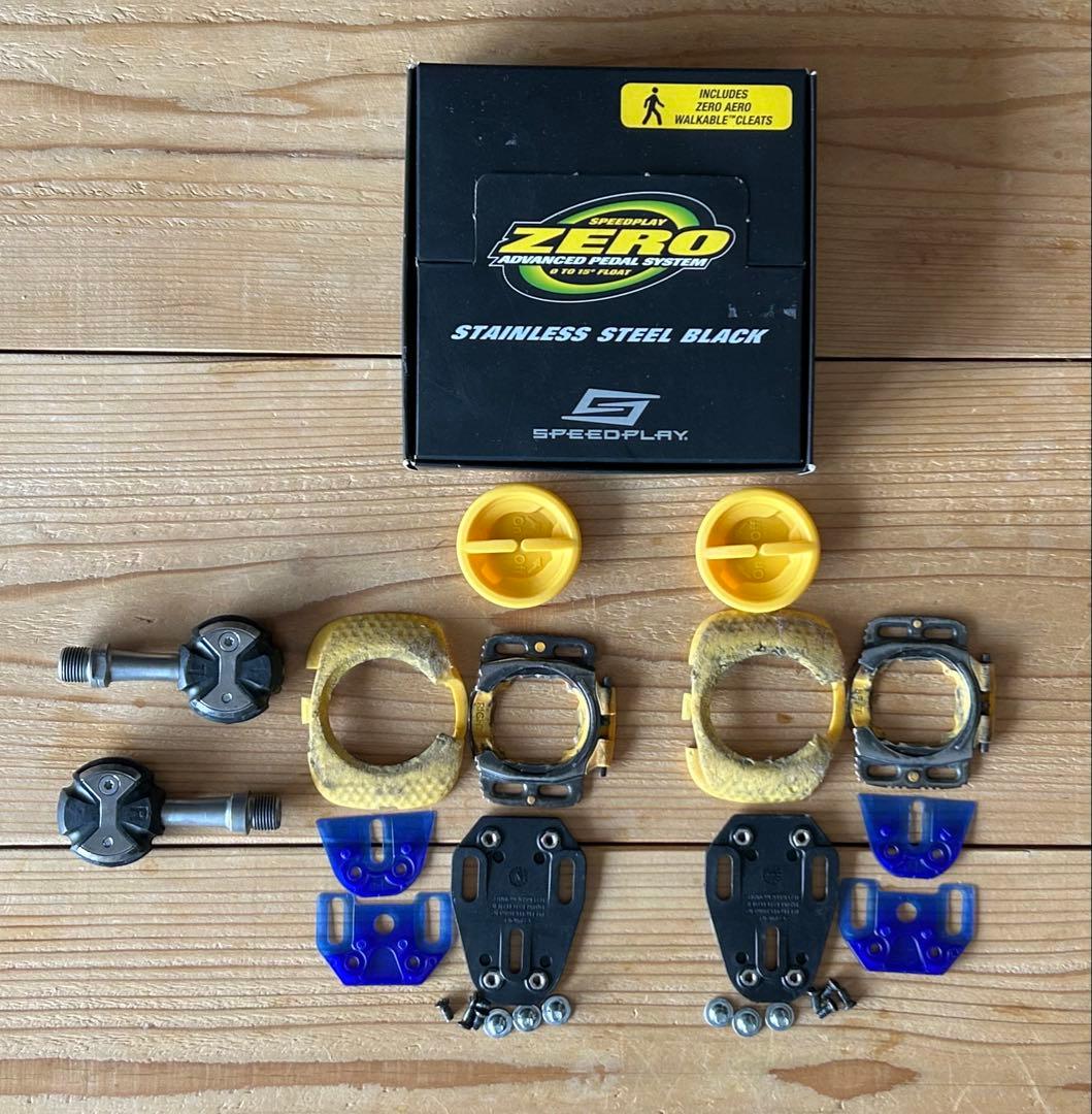 t*e様 Speedplay Zero ビンディングペダル ブラック