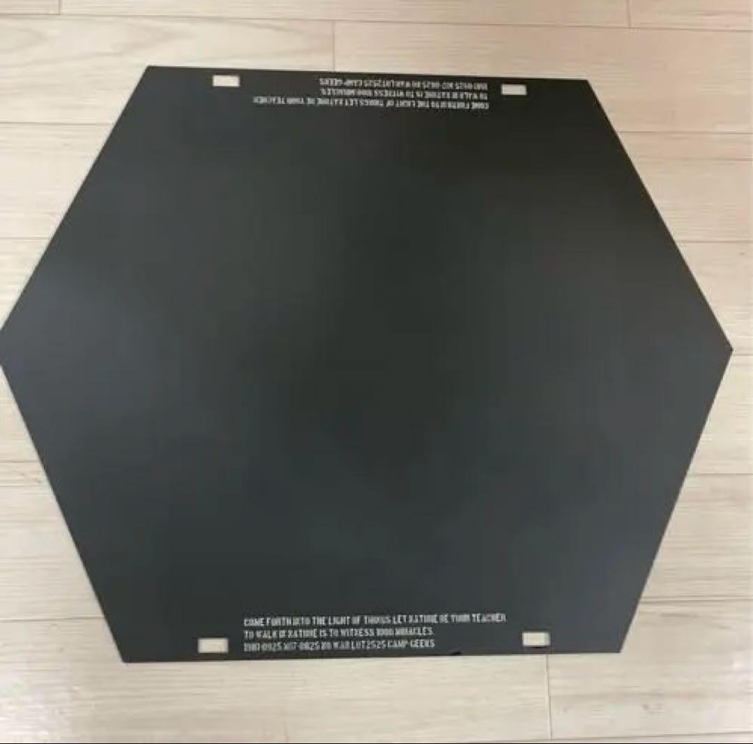 canpgeeksキャンプギークスヘキサテーブルトップ　互換性ある脚セット