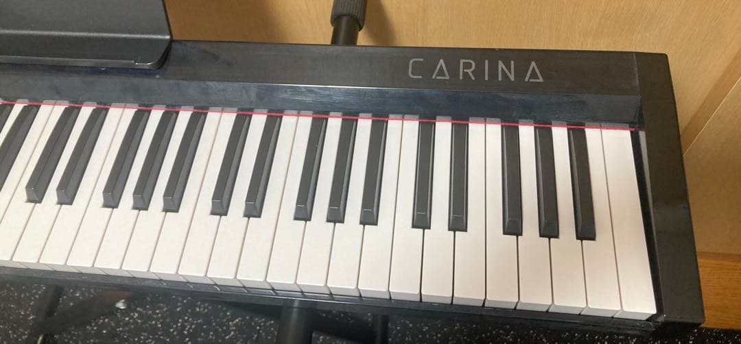 ☆ 付属品多数！！ CARINA 88鍵 電子ピアノ 鍵盤楽器 電子キーボード