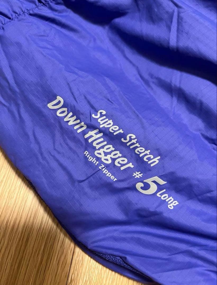 モンベル寝袋 super stretch Down hugger #5 long