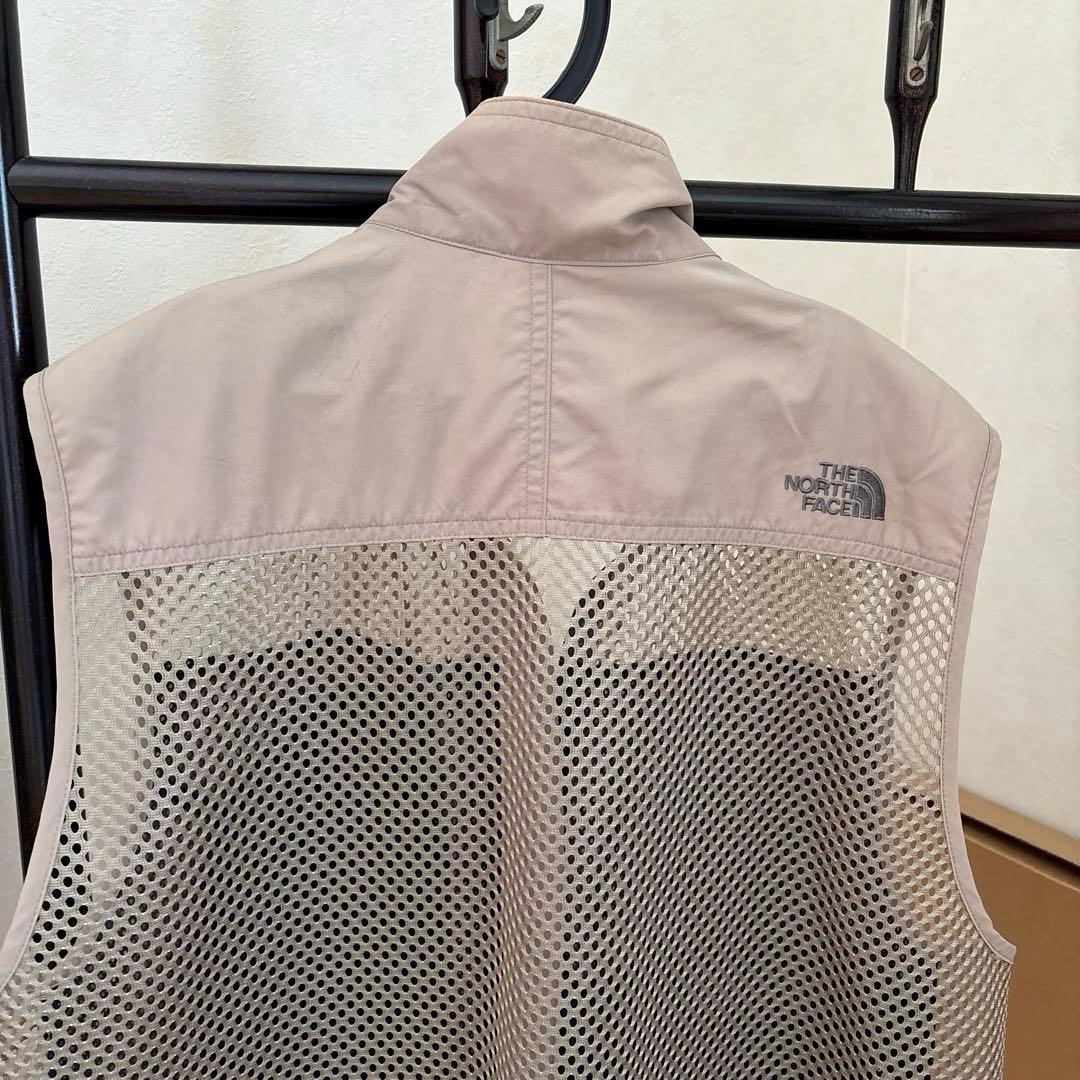 ノースフェイス　キャンプ　フィッシュ　メッシュベスト