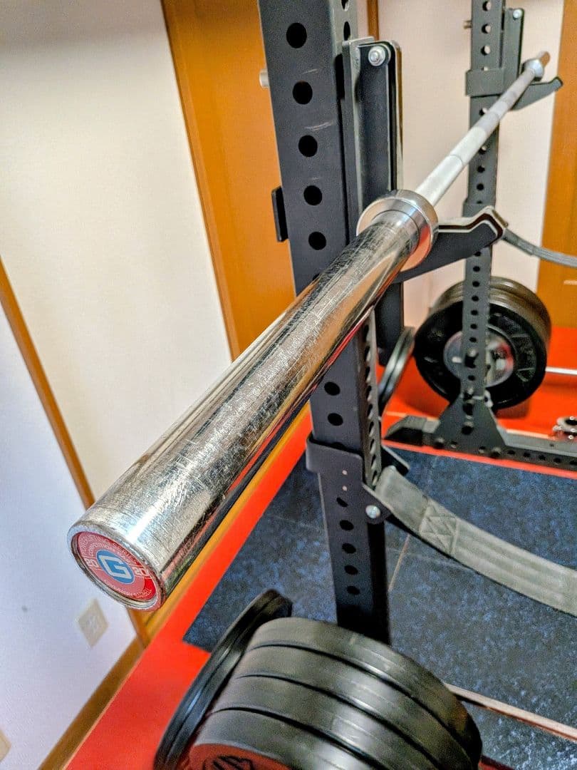 GYMWAY（ジムウェイ）マットクロムパワーバー 20kg 220cm