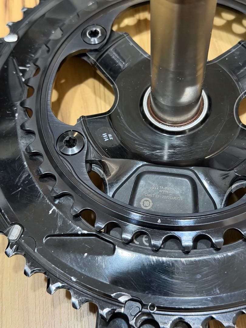 パワーメーター　52/36T 165mm DURA-ACE デュラエース