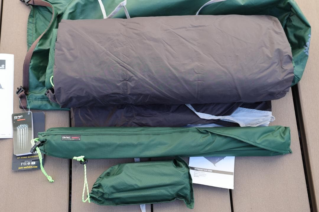 Jack Wolfskin スカイロケット III 3人用テント DACポール