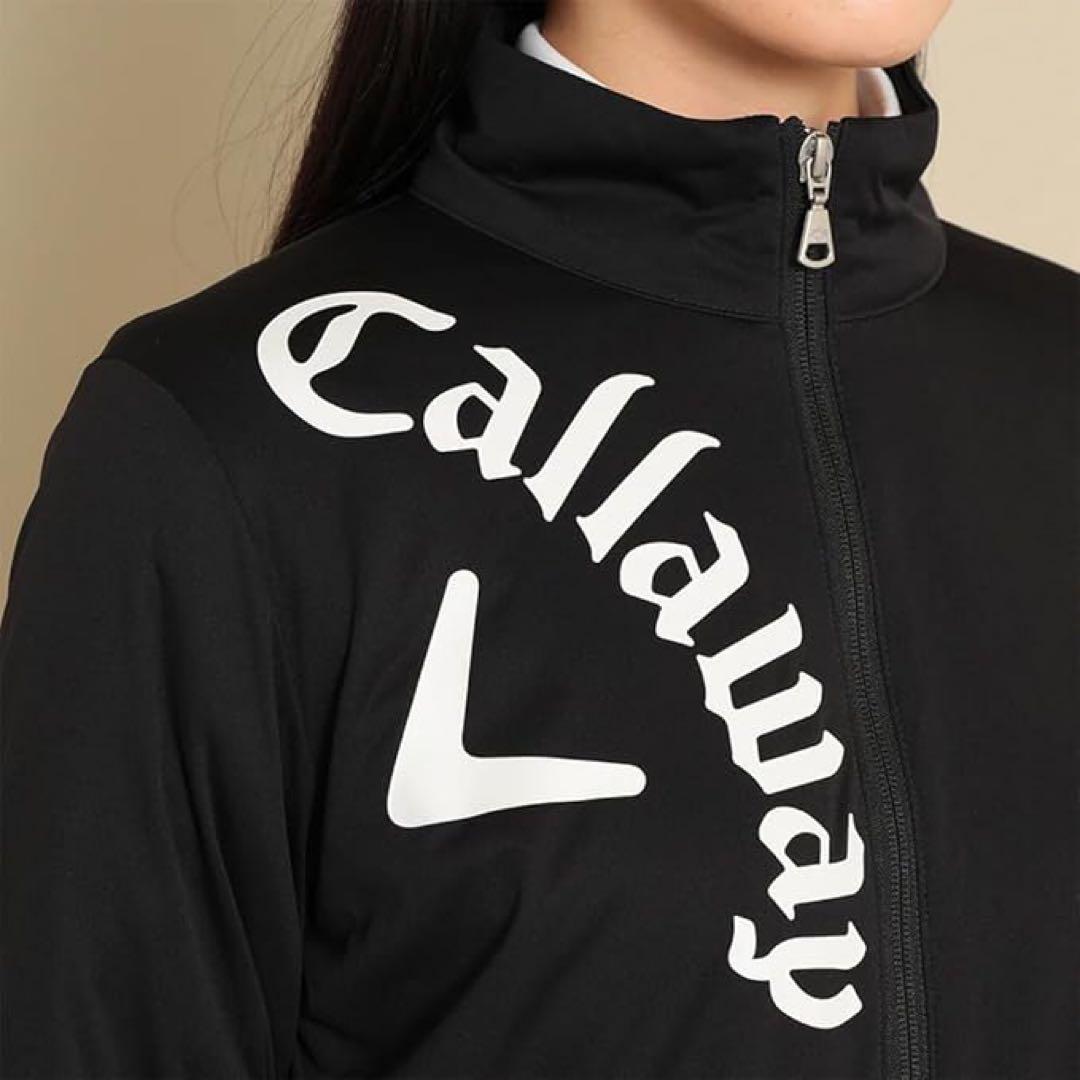 11/30まで新品タグ付★Callaway★軽量中綿のようなダブルジップ★黒★M