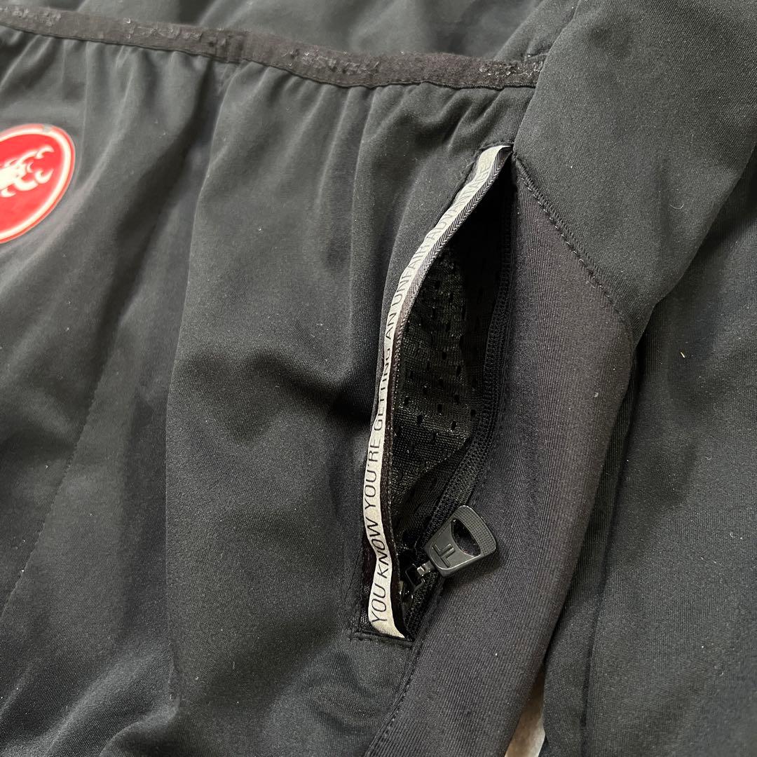 【美品】カステリ サイクリングジャケット ゴアウィンドストッパー XL