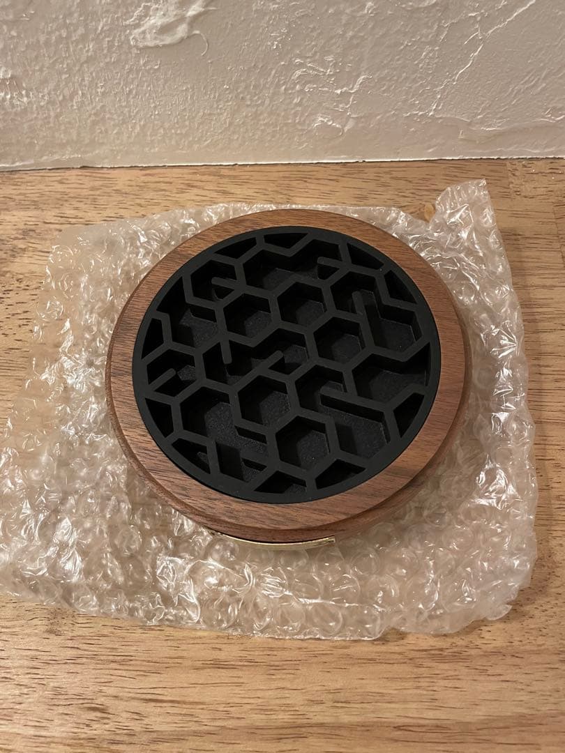 新品未使用X-TAGE WALNUT ROUND M ウォルナットコースター