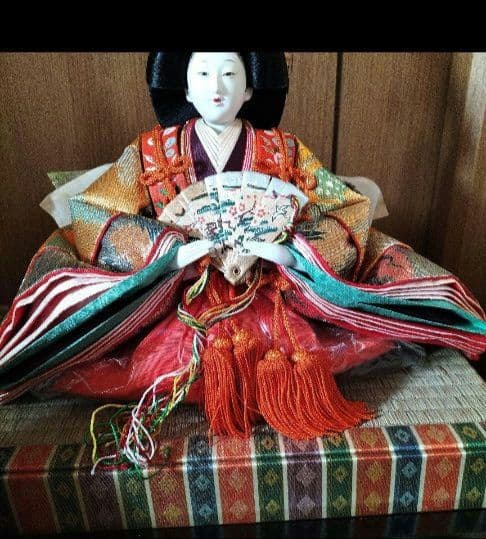 昭和レトロ　雛人形 お内裏様お雛様　 親王（男雛　女雛）
