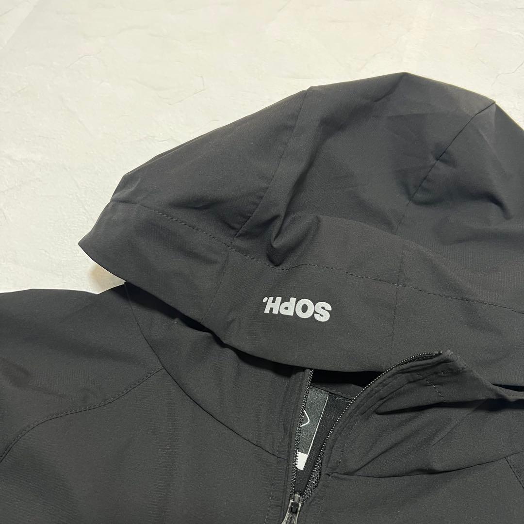 美品 F.C.R.B. ナイロンジャケット S 黒 ショート丈 今風シルエット