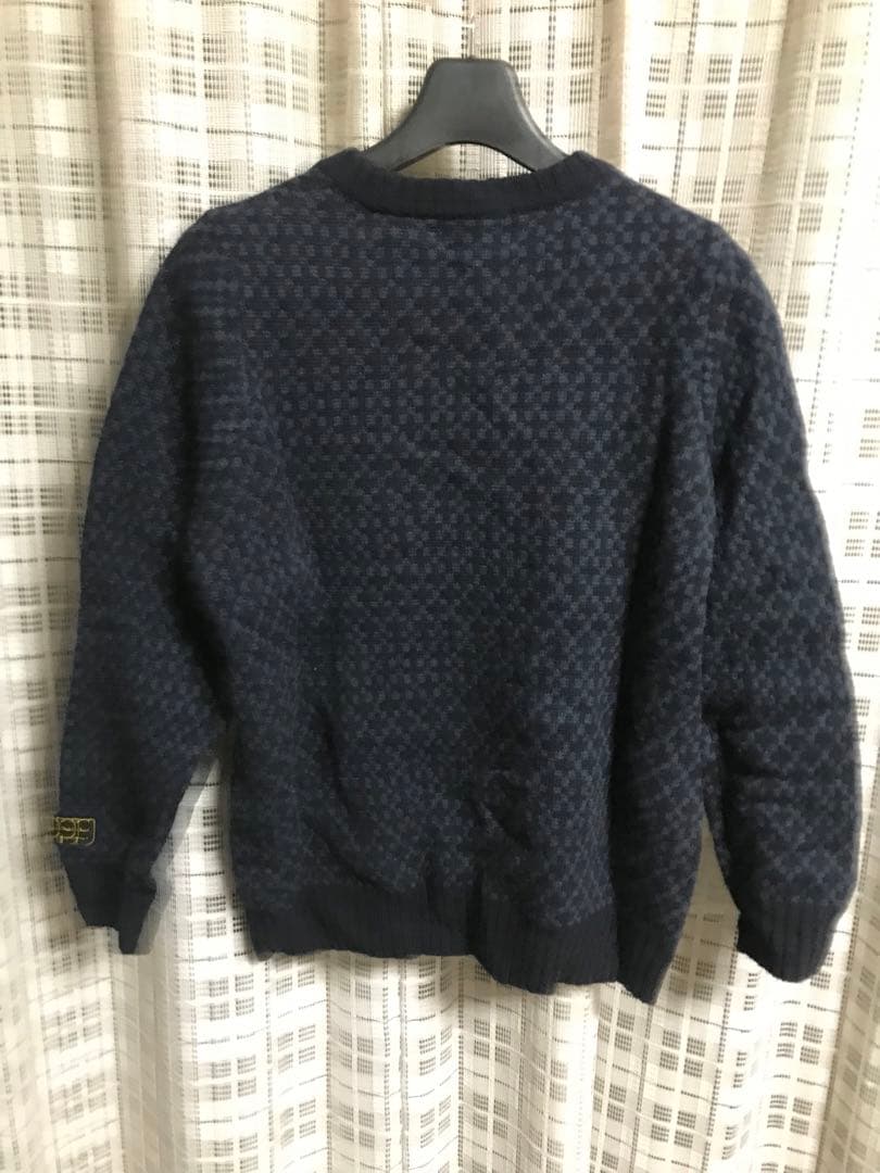PEARLY GATES ワッペンニット 0 宇宙　レディース　セーター