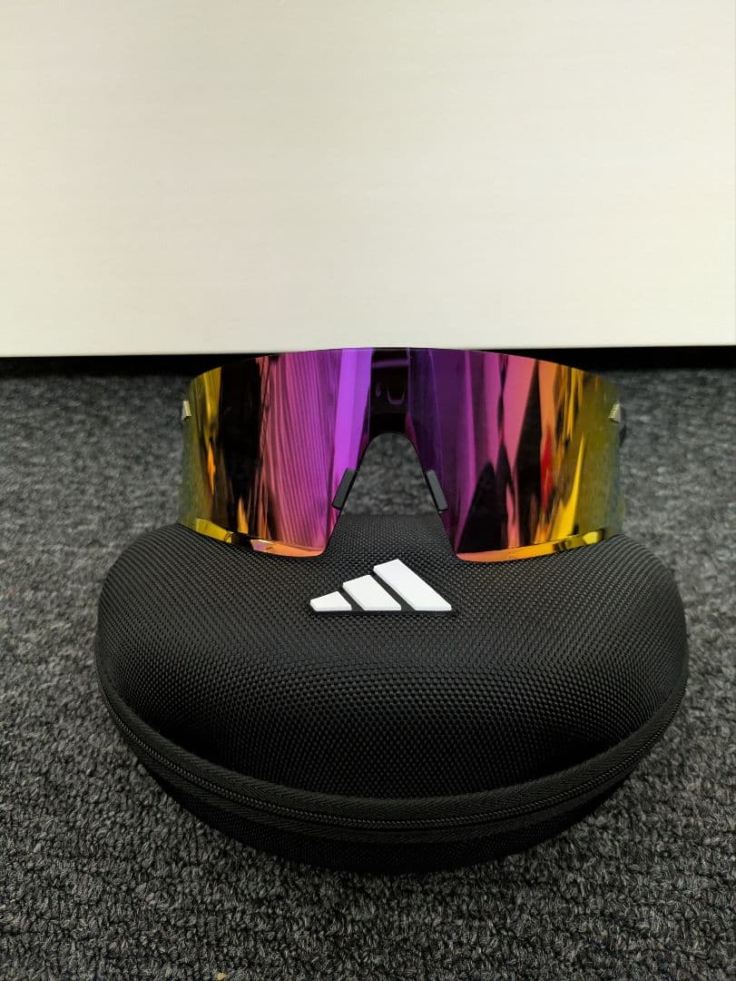 吉*三様 【箱根駅伝】adidas スポーツサングラス DUNAMIS 偏光 激