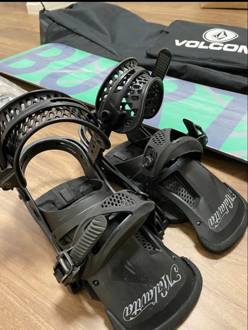 Burton スノーボード costom x malavita 収納ケース付き