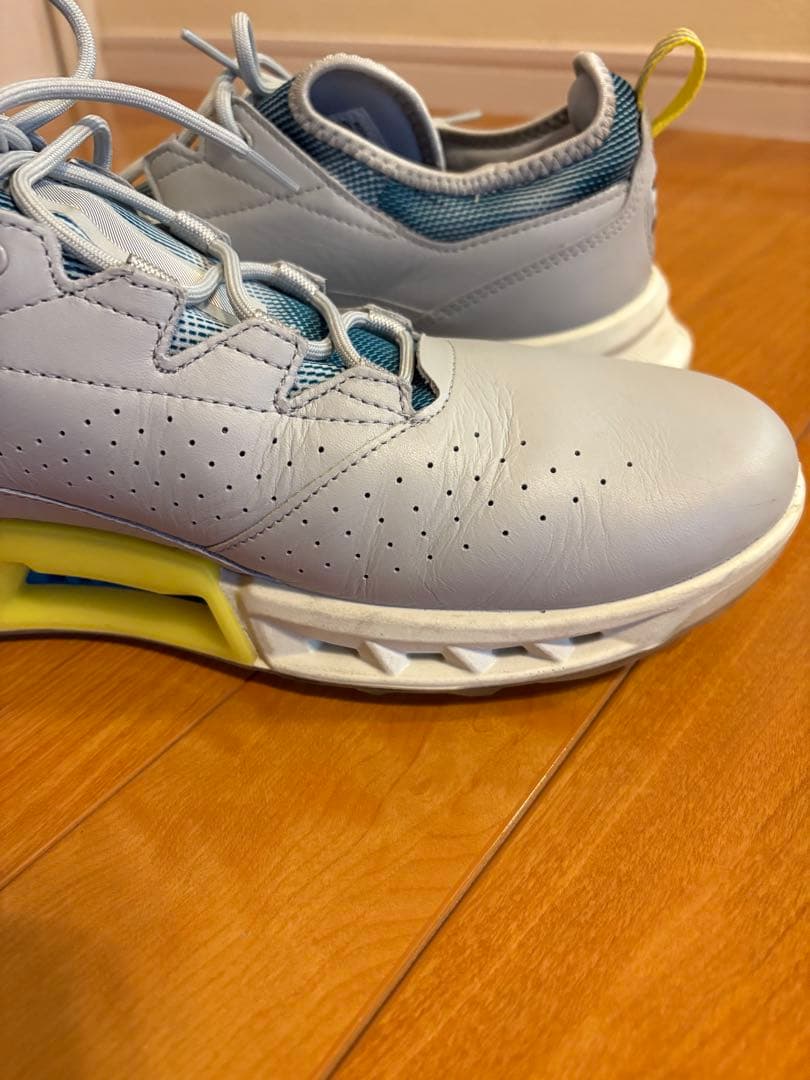 超美品　ecco ゴルフシューズ 43 EU ライトグレー/箱なし