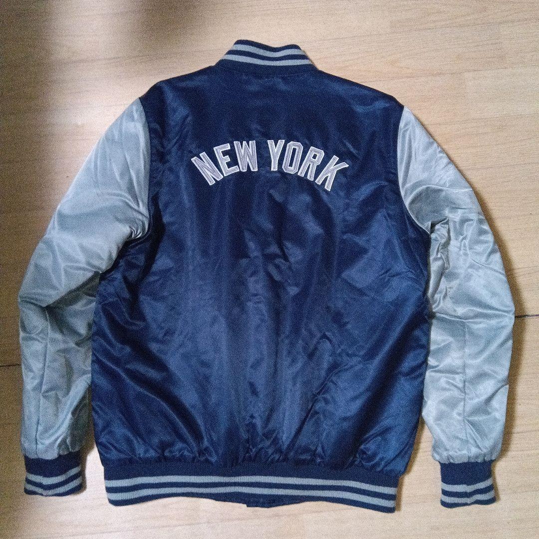 New York Yankees ジャケット ネイビー/シルバー