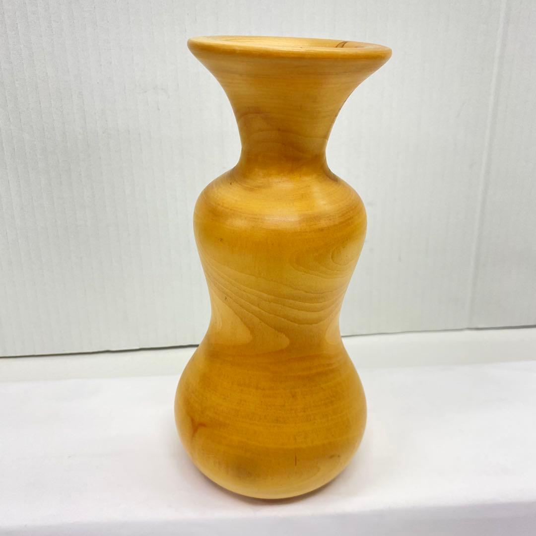 ♦︎1137 Spinning Aspen Studios社製 木製 花瓶 一輪挿
