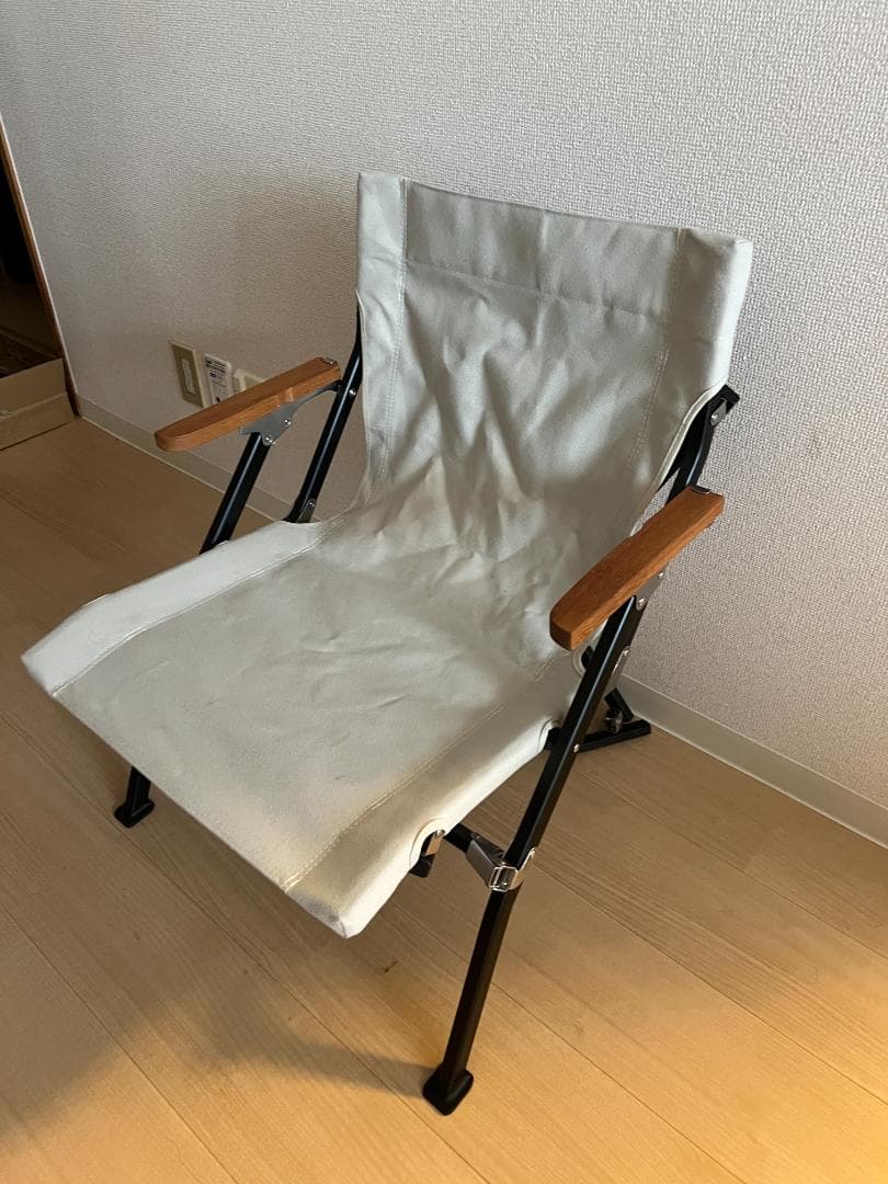ローチェア ショート アイボリー　LV-093IV